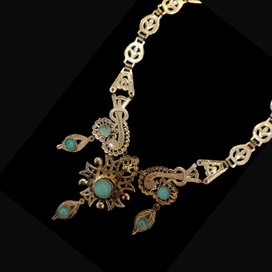Collier style beldi en Or 18K