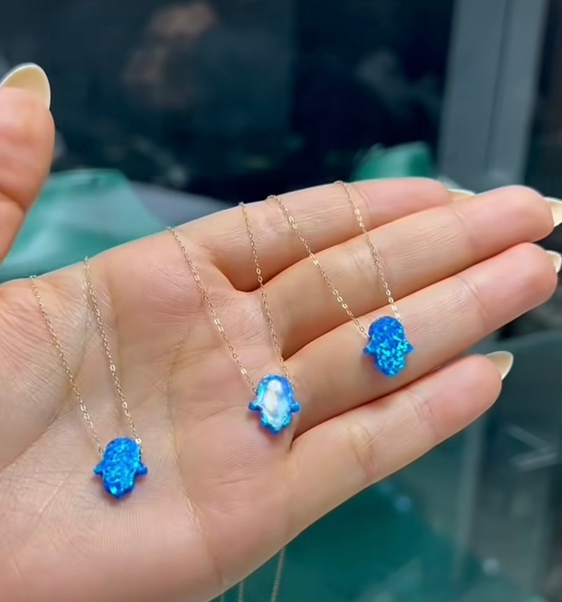 Collier “Opal” en Or 18 Carats