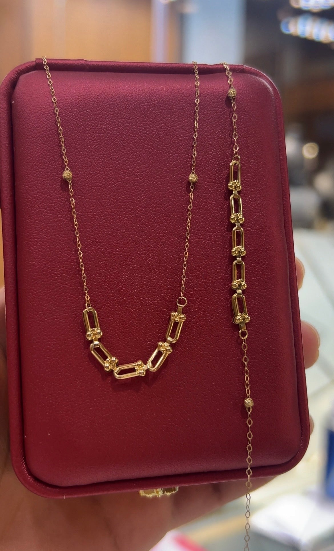 Ensemble tiffany en Or18k