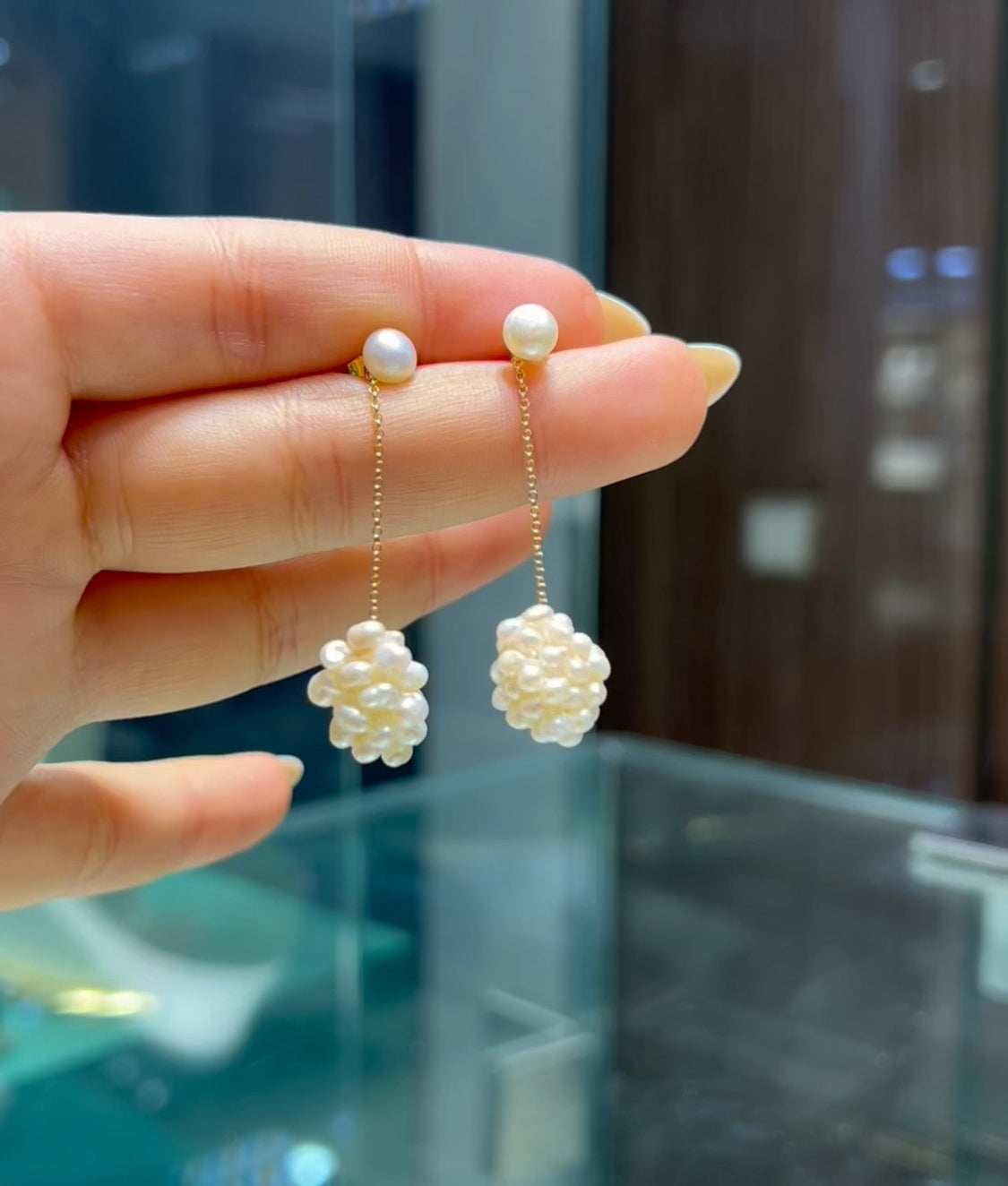 Boucles d’oreilles en Or 18 carats 😍💯