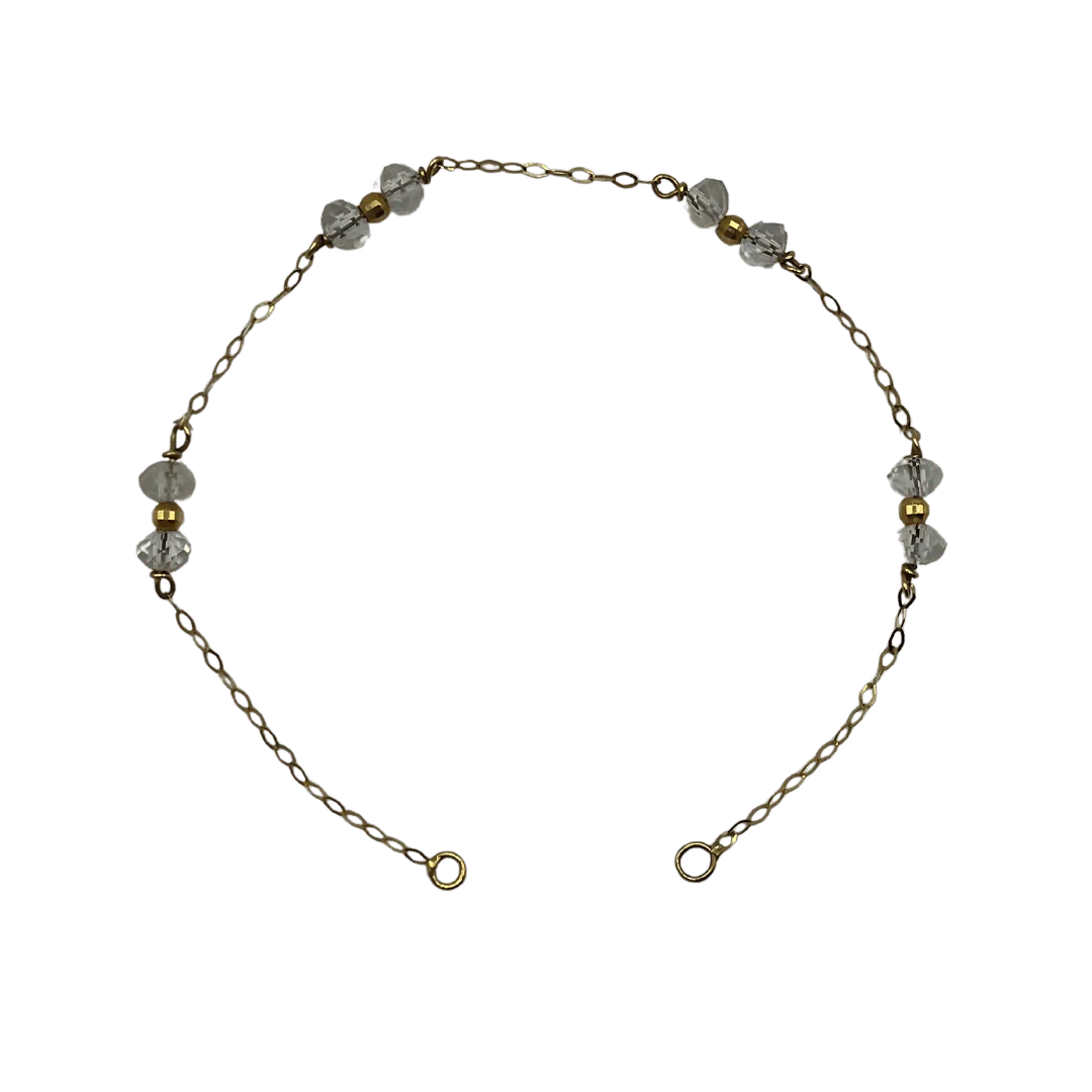 Gourmette Bébé avec Pierres Délicates