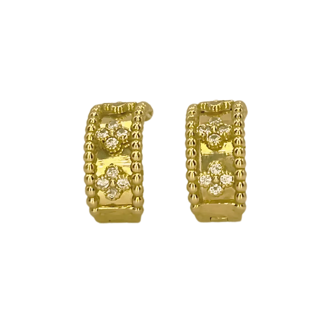 Boucles d’oreilles Classique en or 18k