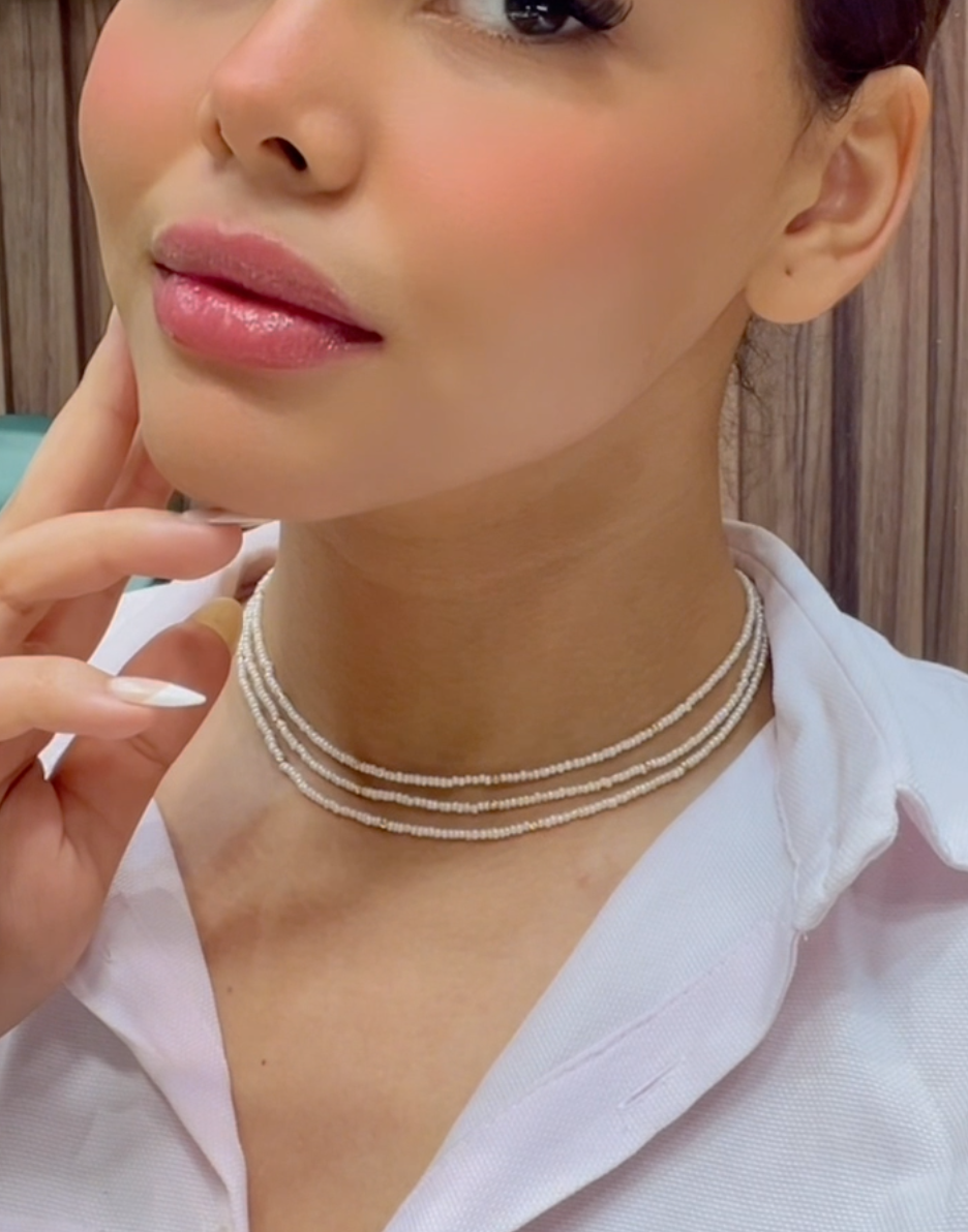 Collier Trois Johar en Or 18k