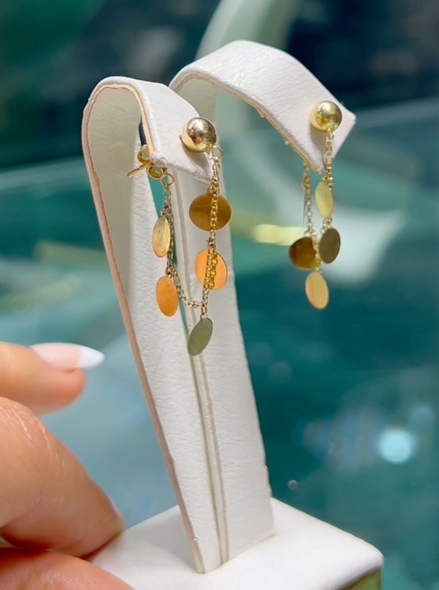 Boucles d’oreilles en Or 18 carats ! "Cercles D'Or" 😍