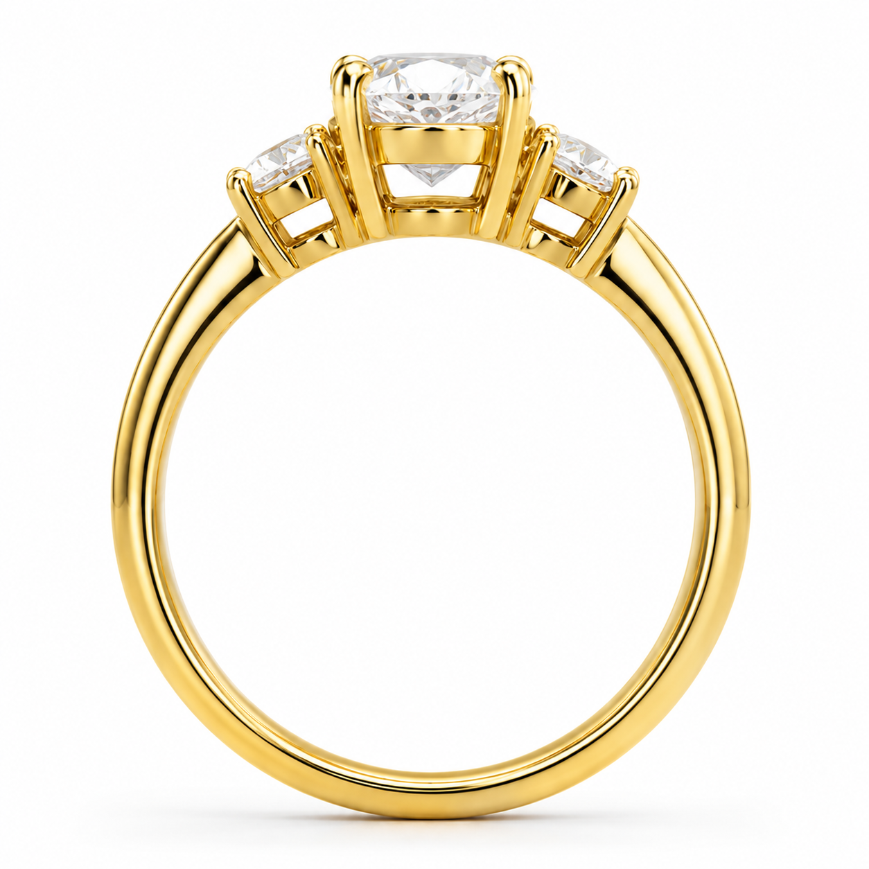 Éliana Trilogie 1,00 carat Ovale