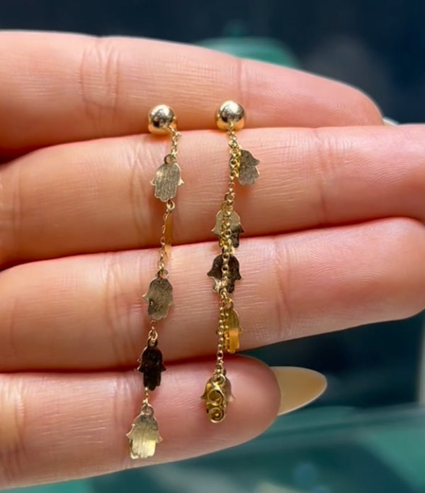 Boucles d’oreilles *khemisa* en Or 18 carats 😍