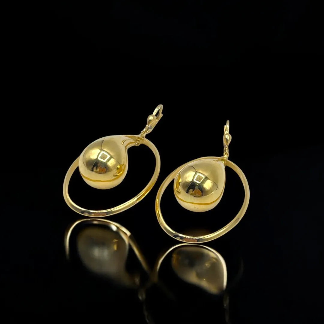 Boucles d’Oreilles Créoles en Or 18K