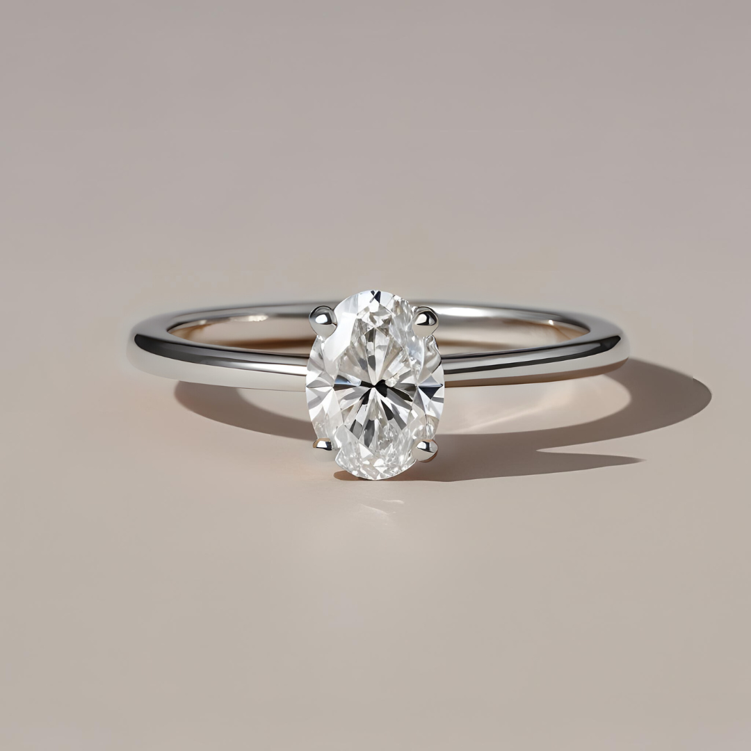 Léa Ovale 1,00 carat