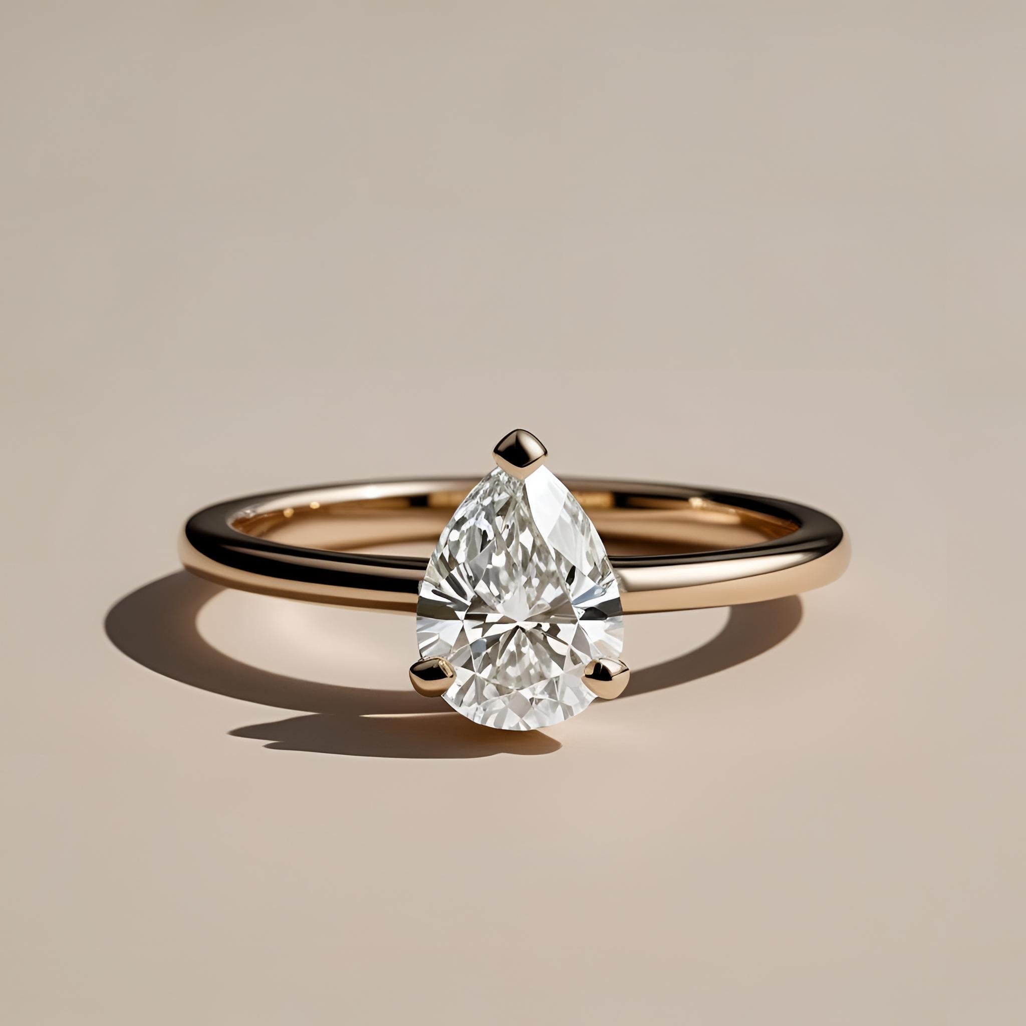 Léa Poire 1,00 carat