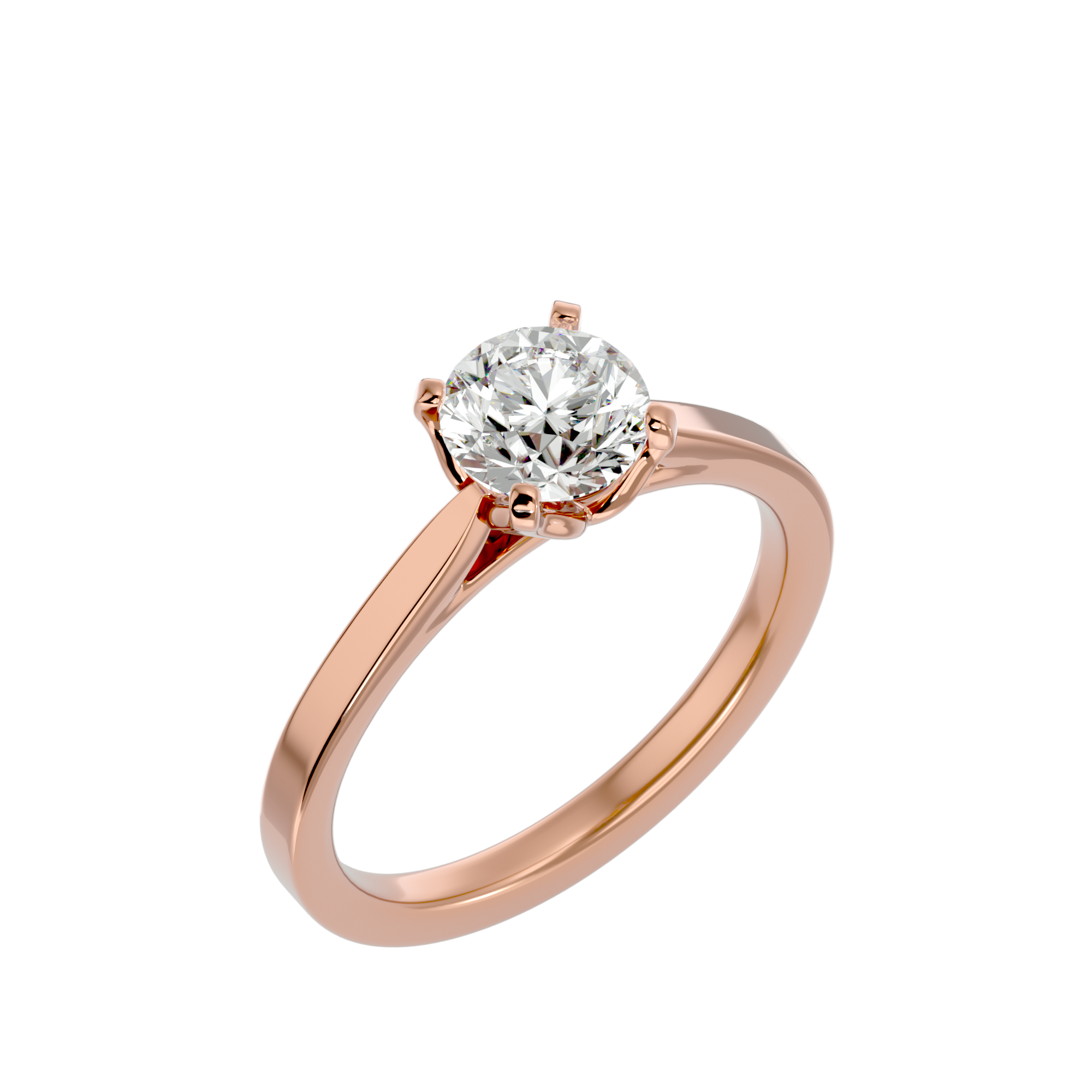 Flora 1,00 carat Rond