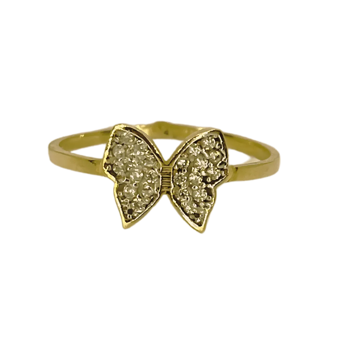 Bague Papillon en Or 18K