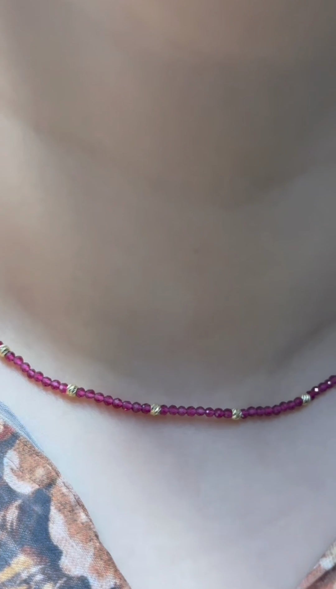 Collier en or 18k