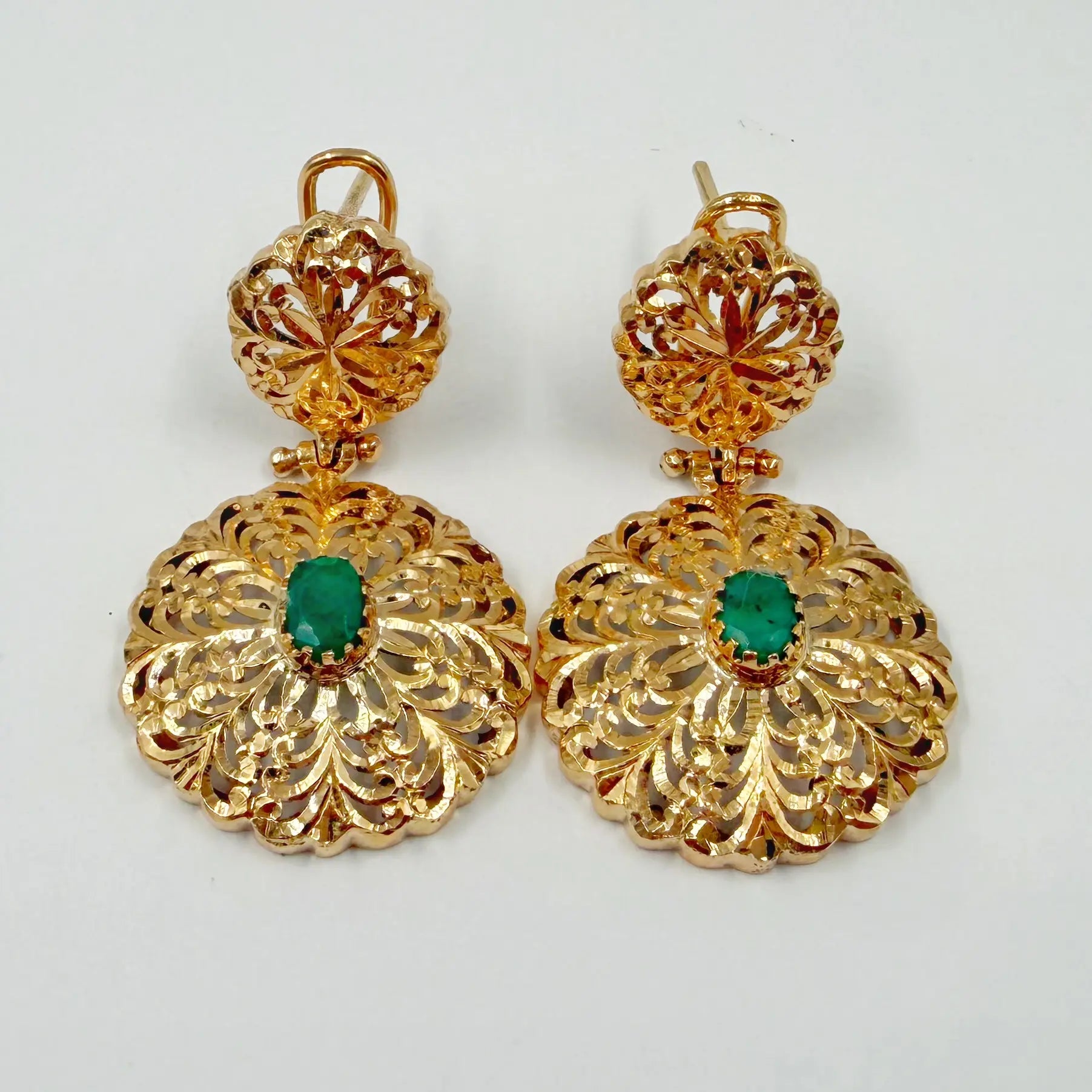 Boucles d’oreilles en or 18K