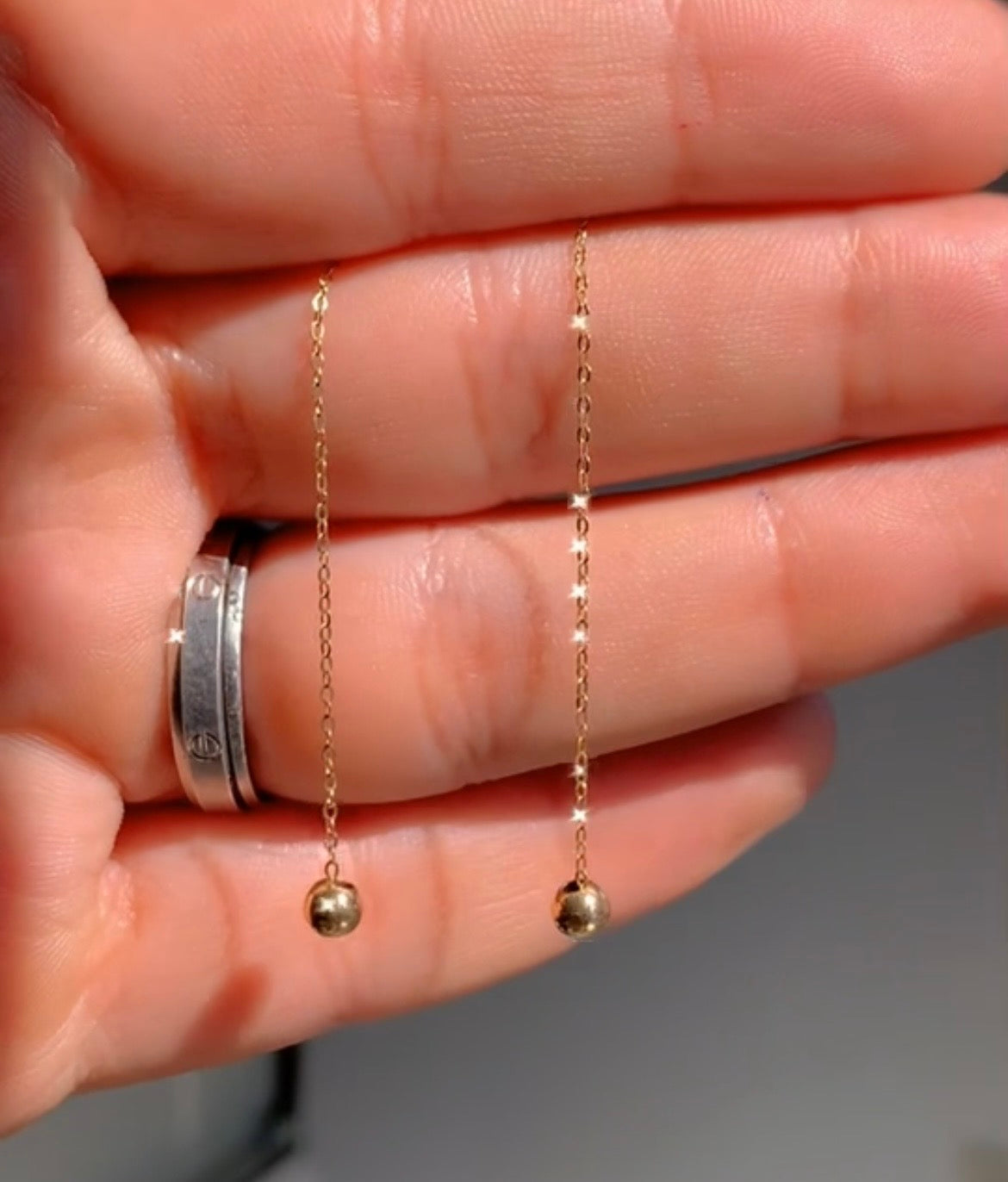 Boucle d’oreille en Or18k