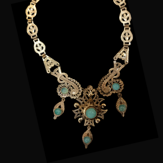 Collier style beldi en Or 18K