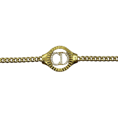 Gourmette CD en Or 18K