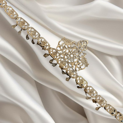 Couronne khayt rih en Or 18k gravé