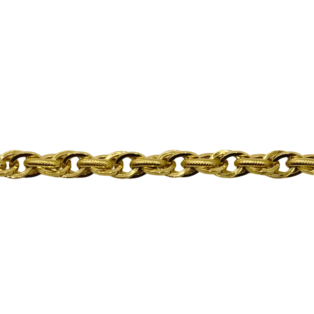 Gourmette en Chaîne en or 18K