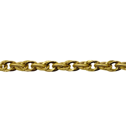 Gourmette en Chaîne en or 18K