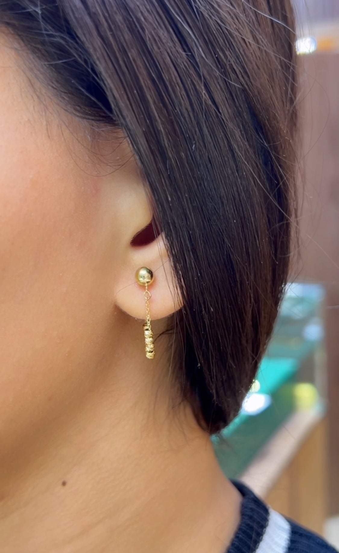 Boucles d’oreilles en Or 18 carats 😍