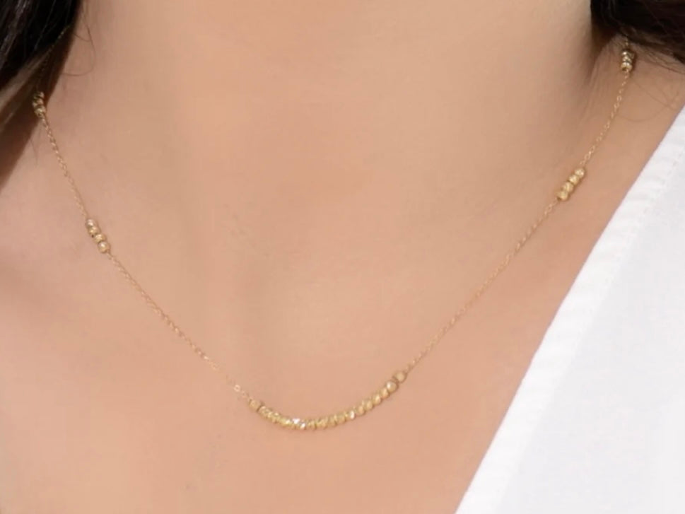 Collier boul en Or18k
