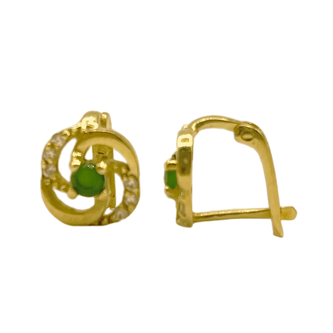 Boucles d’Oreilles Enfant en Or 18k