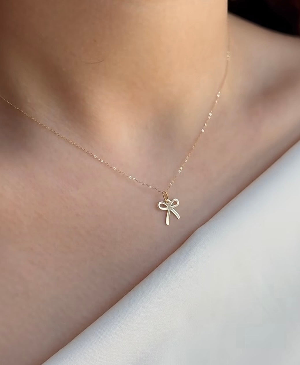 Collier cravata en Or18k