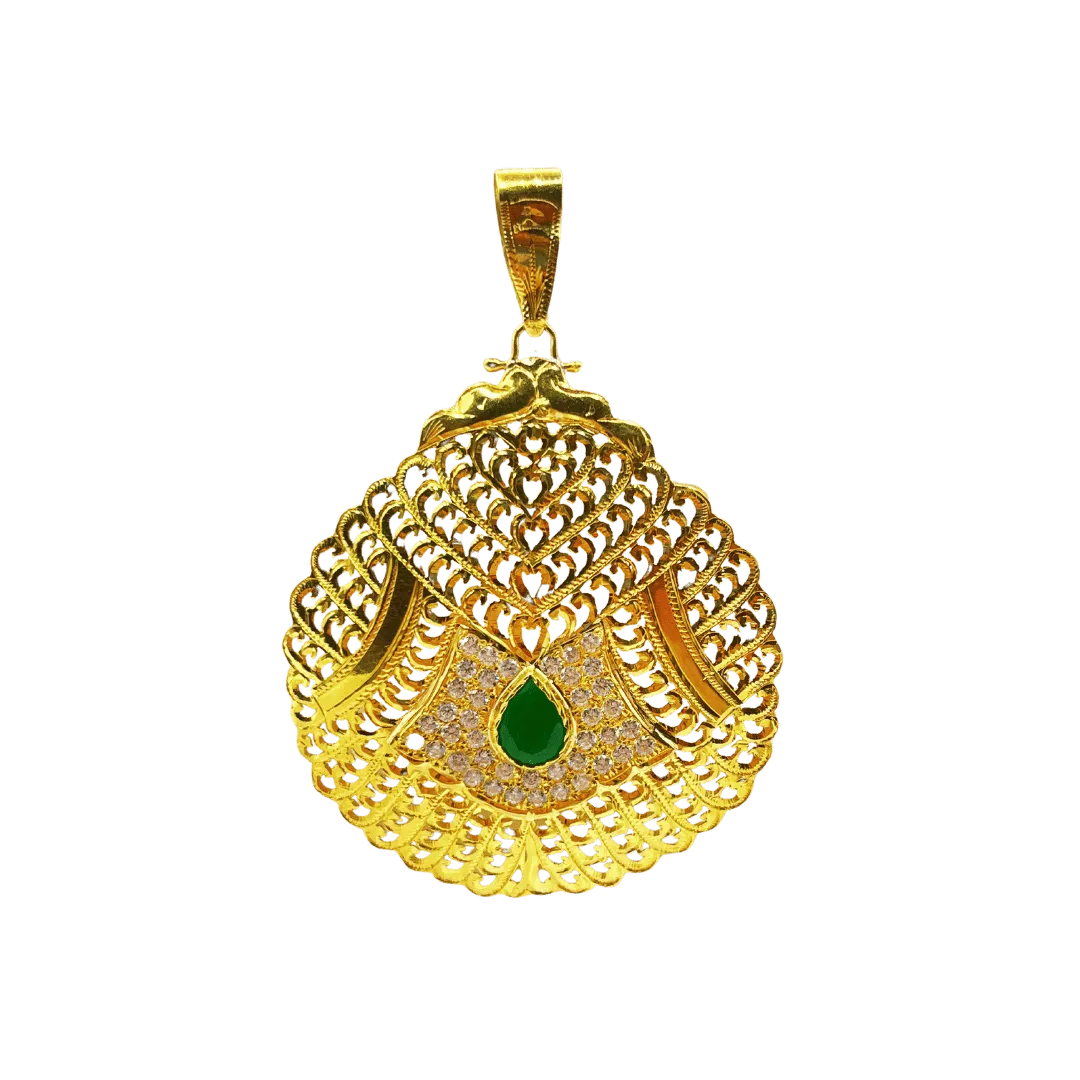 Pendentif en Or 18K Serti