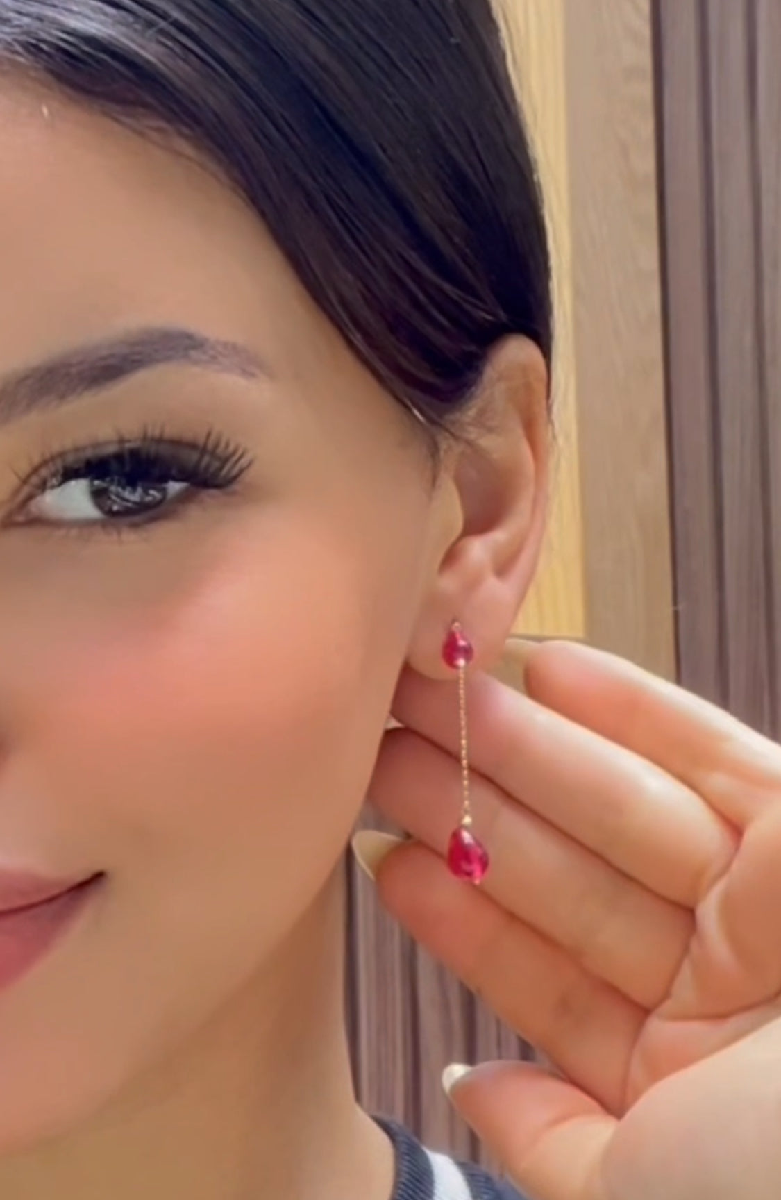 Boucles d’oreilles en Or 18 Carats😍 Très confortable 💯