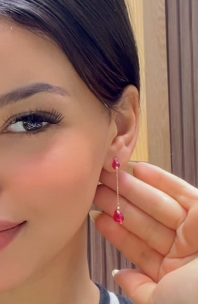 Boucles d’oreilles en Or 18 Carats😍 Très confortable 💯