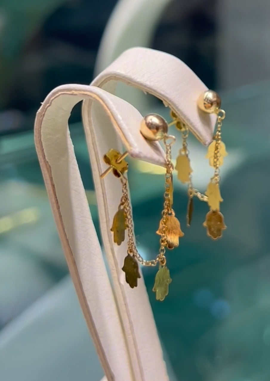 Boucles d’oreilles *khemisa* en Or 18 carats 😍