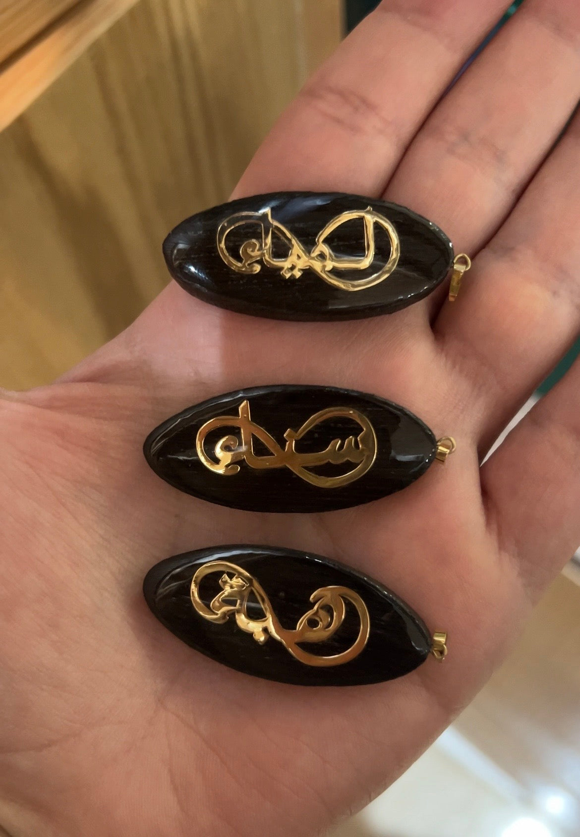 Pendentif oud Qmari en Or18k