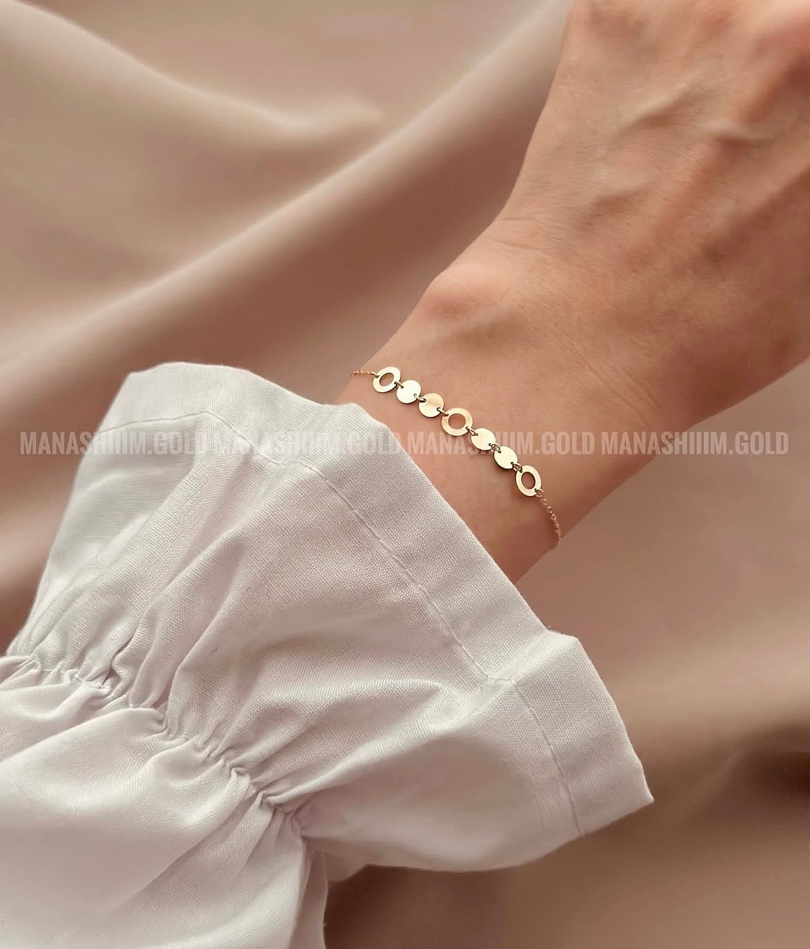 Gourmette Diora en Or18k