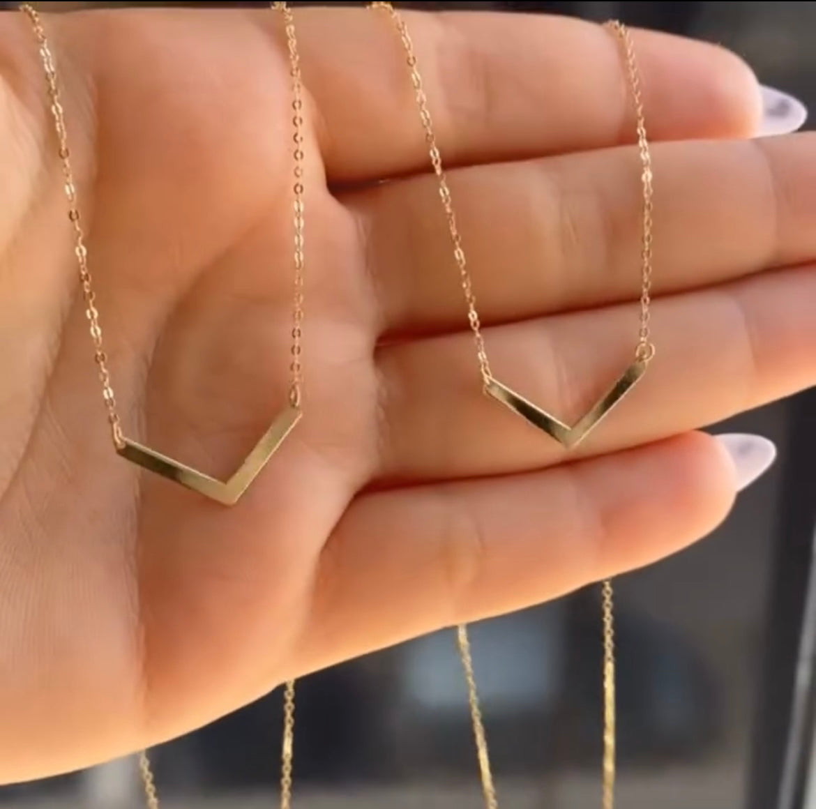 Collier en or 18 carats – Solide