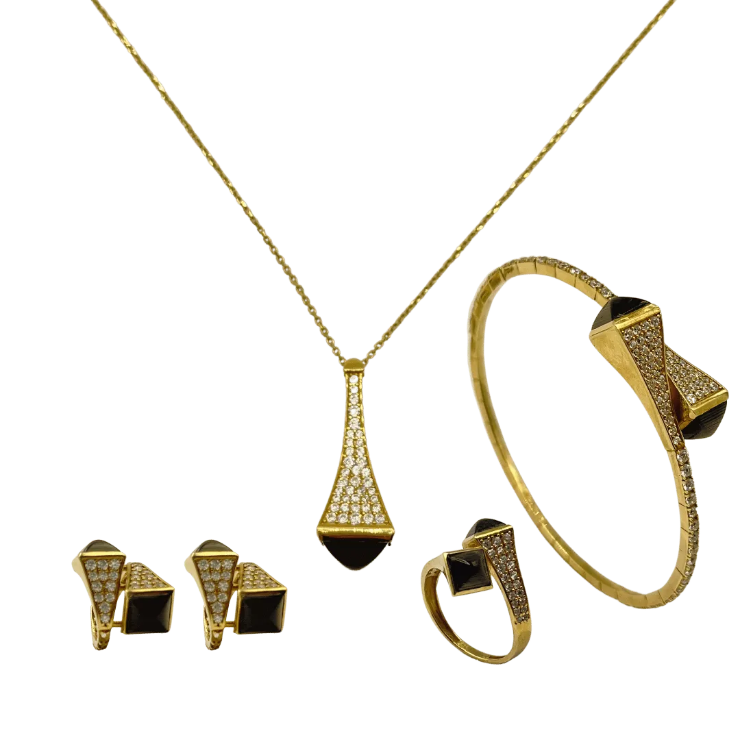 Ensemble Élégance en Or 18K