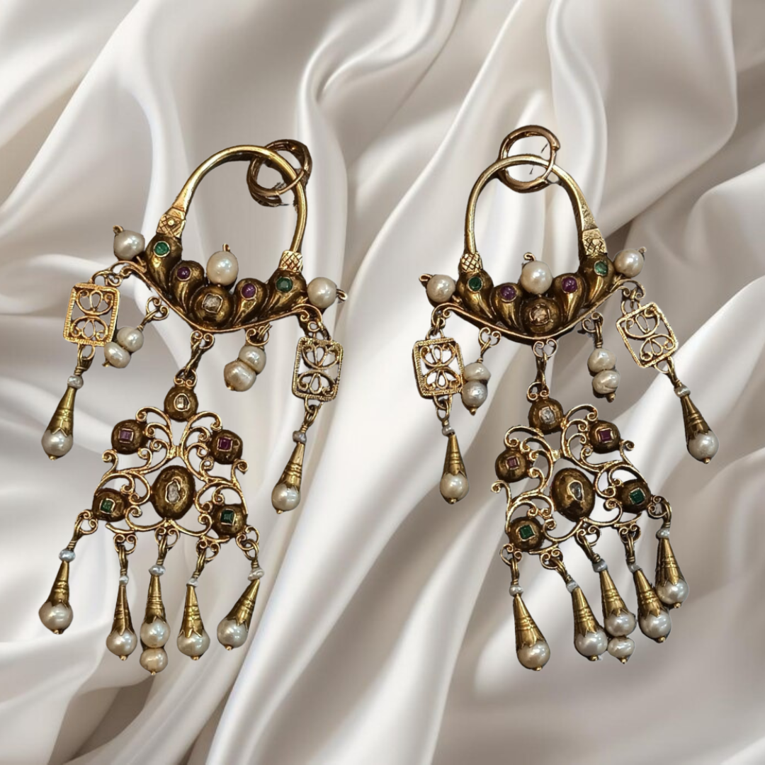 Boucles d’Oreilles en filigrane