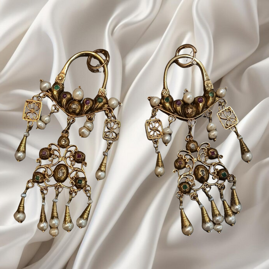 Boucles d’Oreilles en filigrane