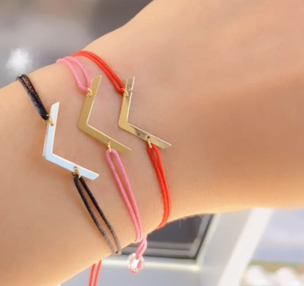 Cordon en Or 18k . Tous les couleurs disponibles