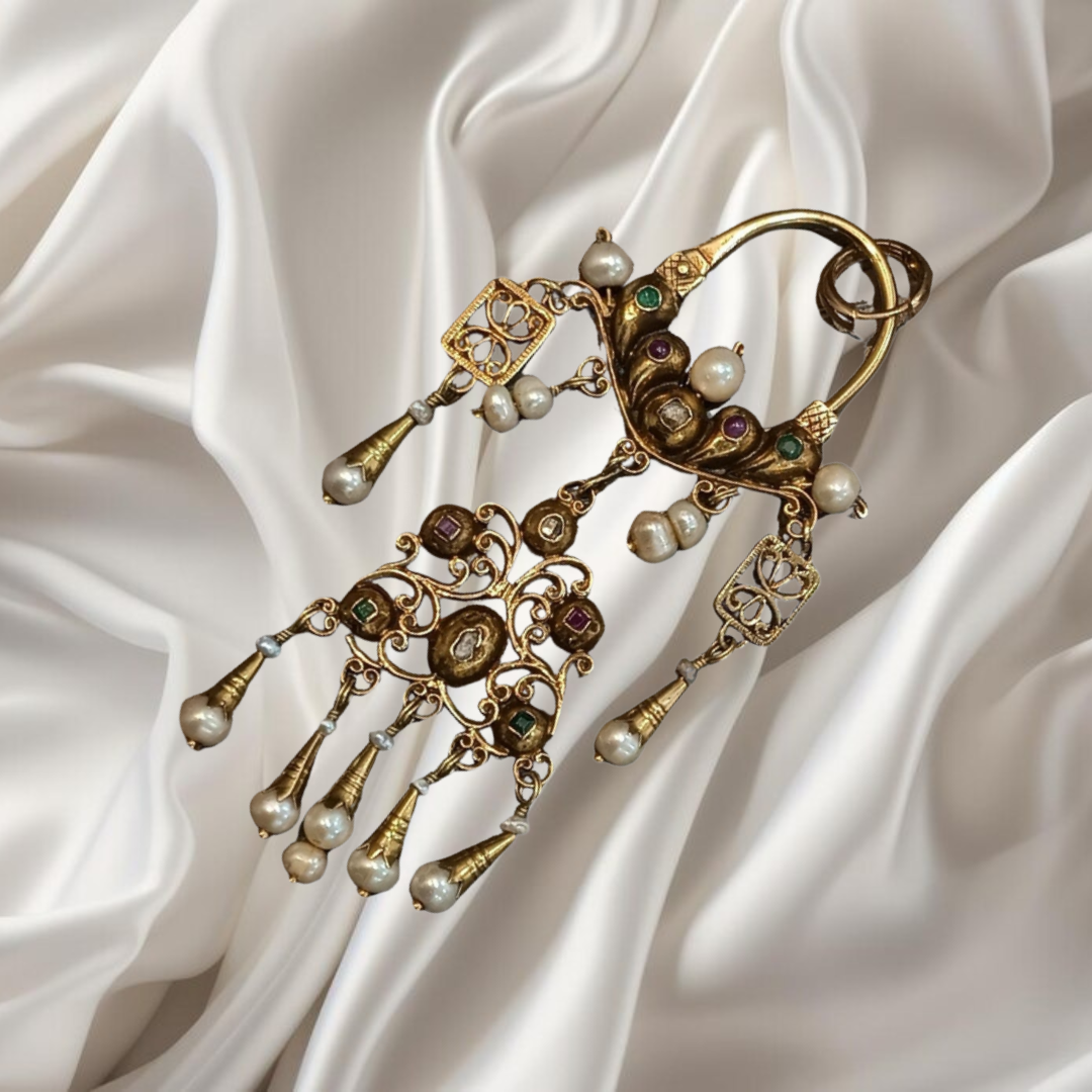 Boucles d’Oreilles en filigrane