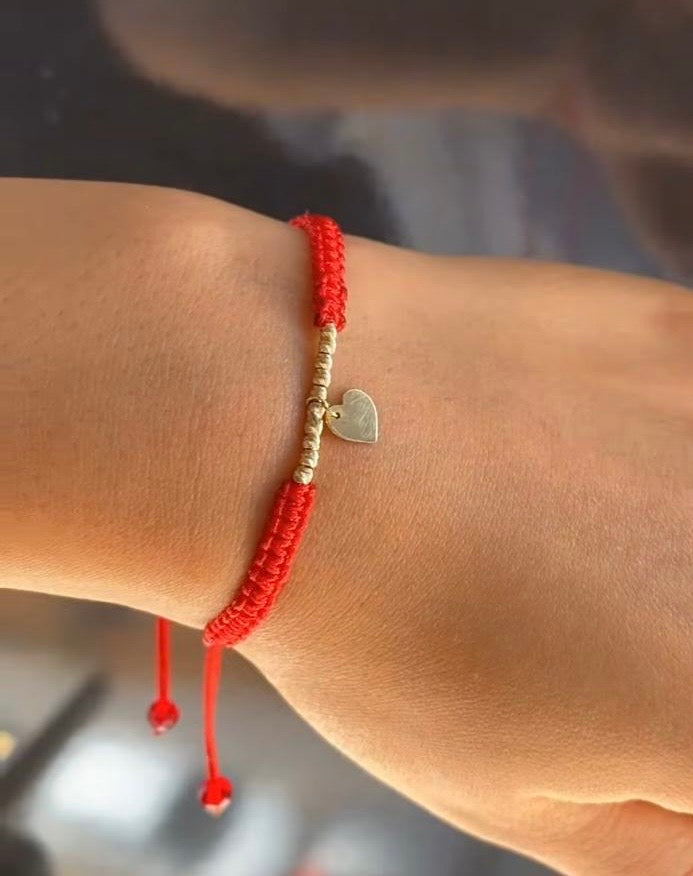 Cordon bracelet boules en Or18k