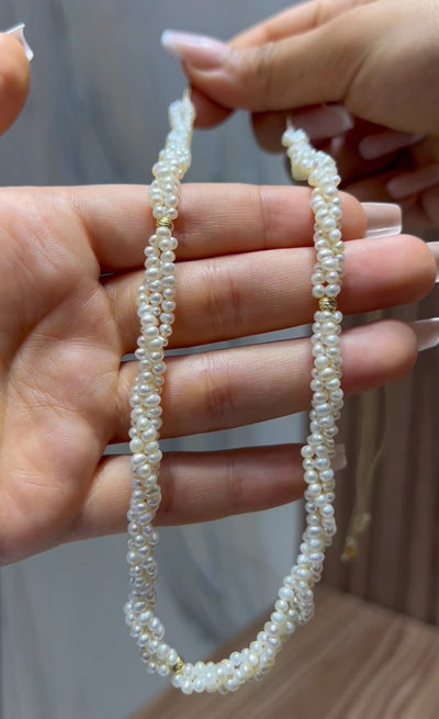 Collier johr naturel 💯 aves boules en Or 18 carats ✅🎁