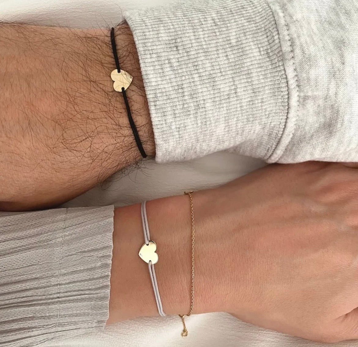 Deux Cordons bracelet en or18k