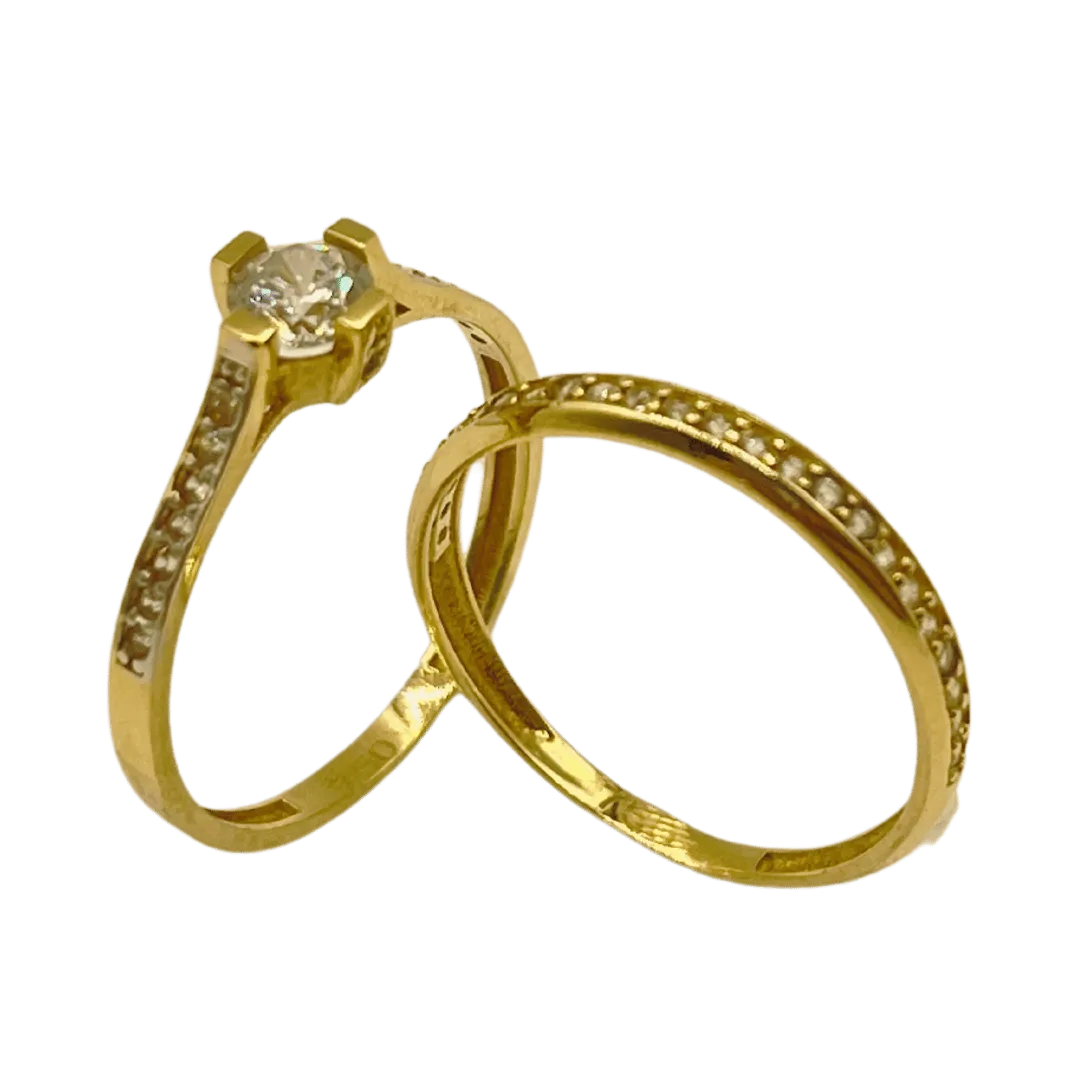 Bague Mariage en Or 18K