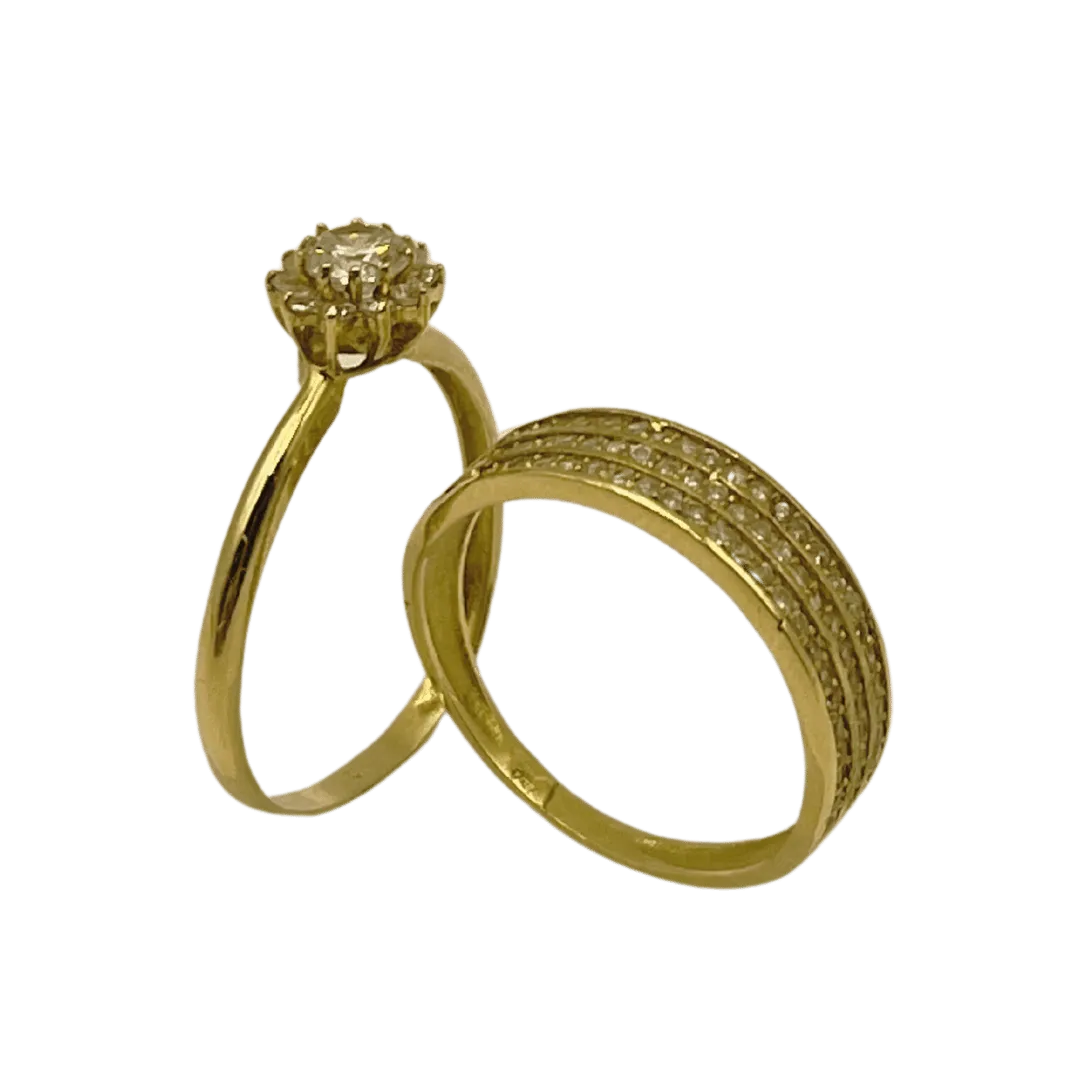 Alliance de Mariage en Or 18K