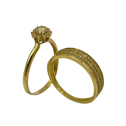 Alliance de Mariage en Or 18K