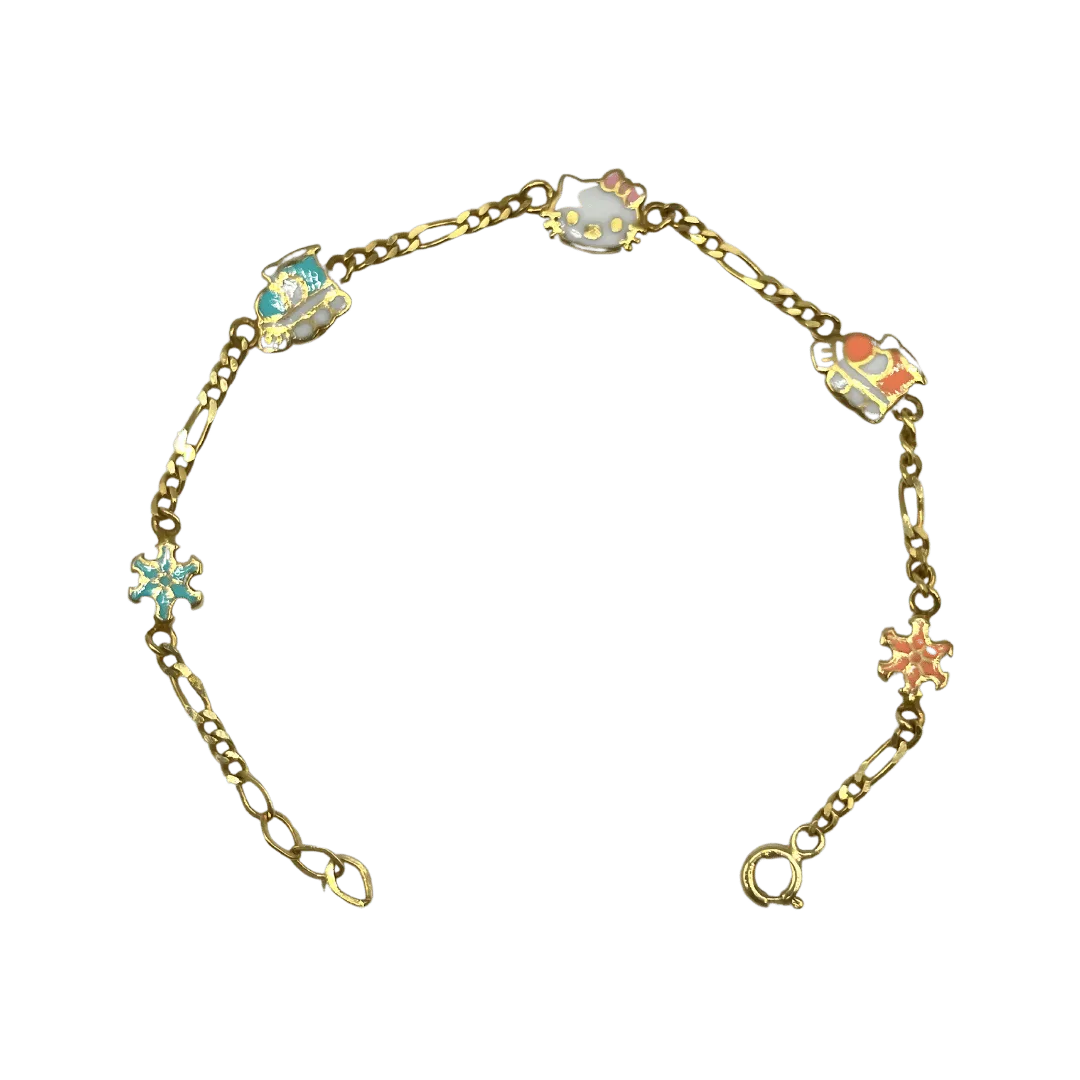 Gourmette Bébé avec Dessins Animés colorés