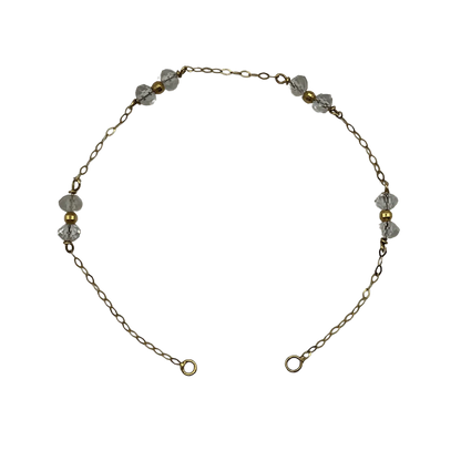 Gourmette Bébé avec Pierres Délicates