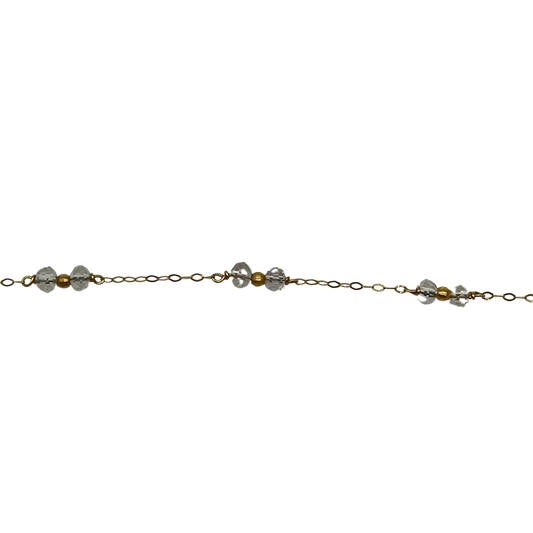 Gourmette Bébé avec Pierres Délicates