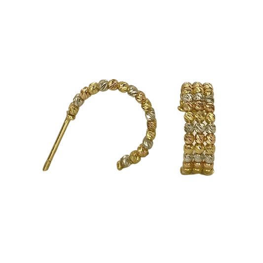 Boucles d’Oreilles avec Des Boules