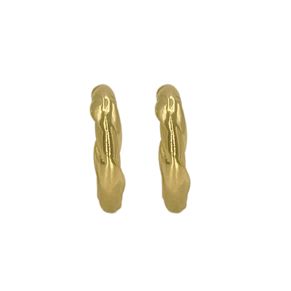 Boucles d’oreilles Rond en or 18k